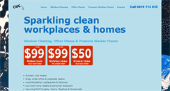 Desktop Screenshot of cairnswindowcleaning.com.au